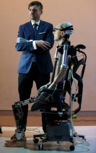 Rex is the world's first bionic man