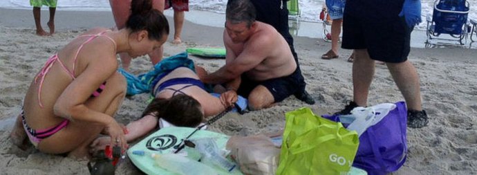 Sharks attack people, without even thinking to listen to the opinions of experts