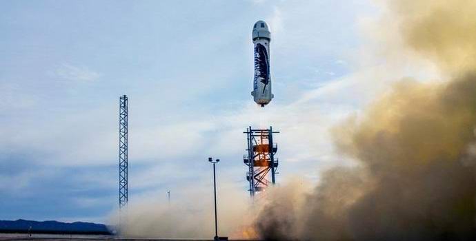 The Americans first vertically landed a reusable rocket