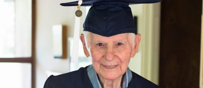 American graduated from college seventy-five years