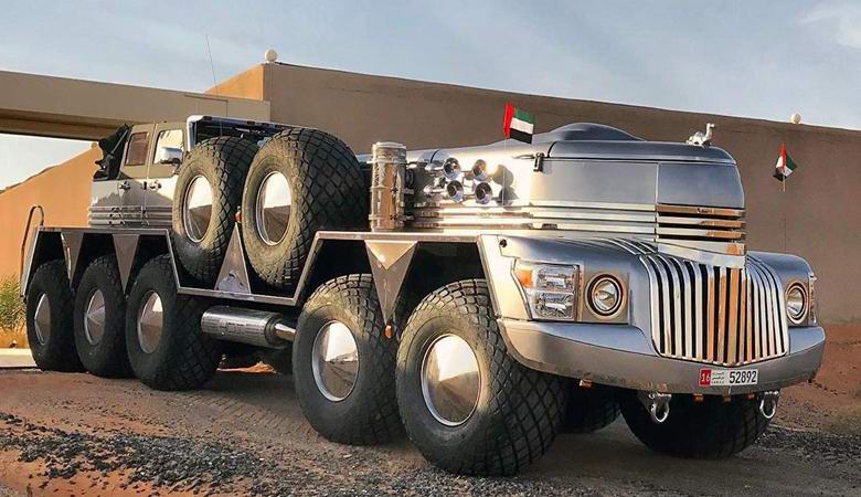 Arab sheikh built a unique SUV