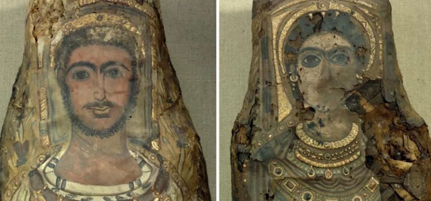 Archaeologists looked inside Egyptian mummies found in 1615 without opening them 