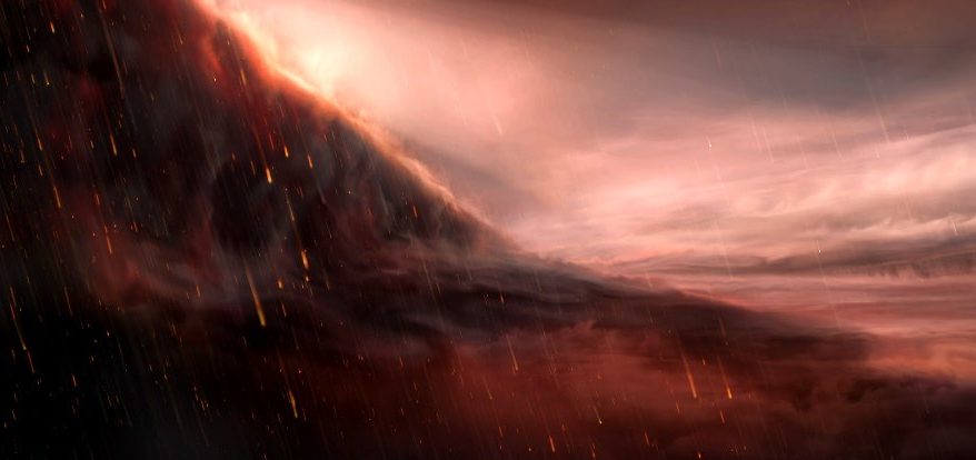 Astronomers watch a planet so hot it rains iron on it 