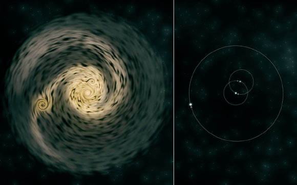 Astronomers have discovered an unusual star system 