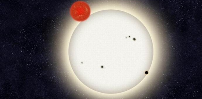 Astronomers have discovered a planet with four suns