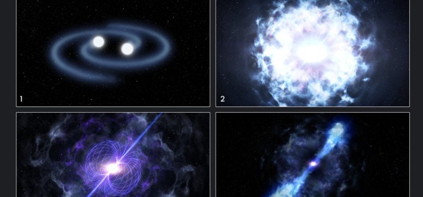 Astronomers try to explain the unusually bright explosion of Kilonova 