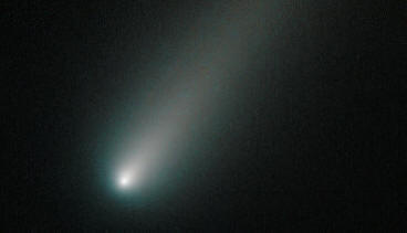 Hubble telescope image of Comet ISON