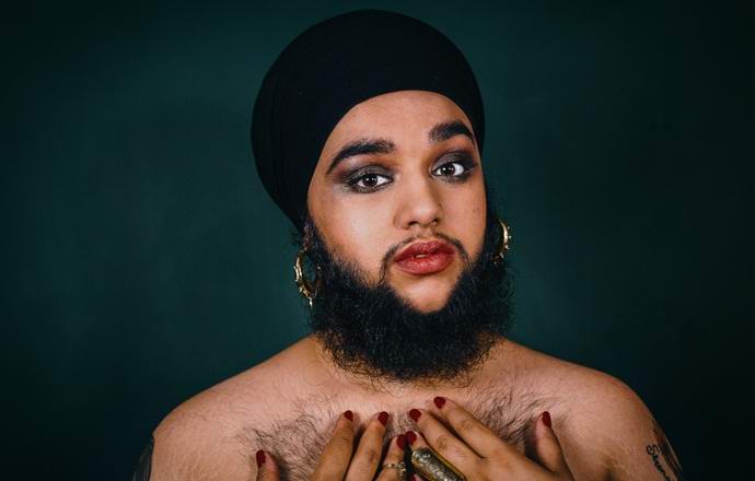 The British bearded girl got into the Guinness Book of Records