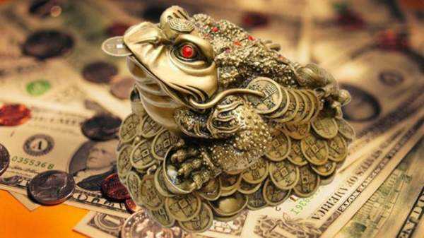 Frog is a creature that symbolizes material stability 