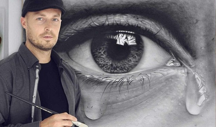 What is hyperrealism and how Stefan Pabst creates his 3D paintings