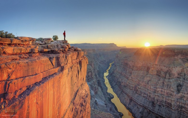 The miracle of nature The Grand Canyon of the United States was just a career development