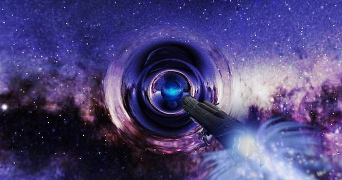 Wormholes are more suitable for UFOs - interdimensional portals