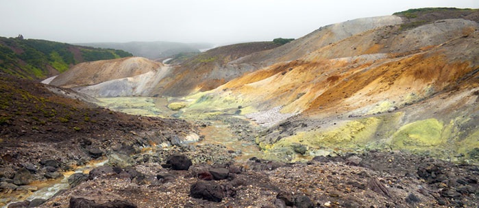 Death Valley in Kamchatka