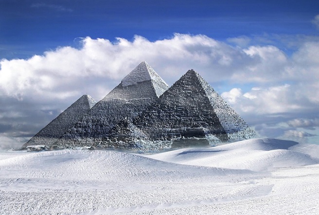 The oldest pyramids on Earth hide under the thickness of the snow cover of Antarctica