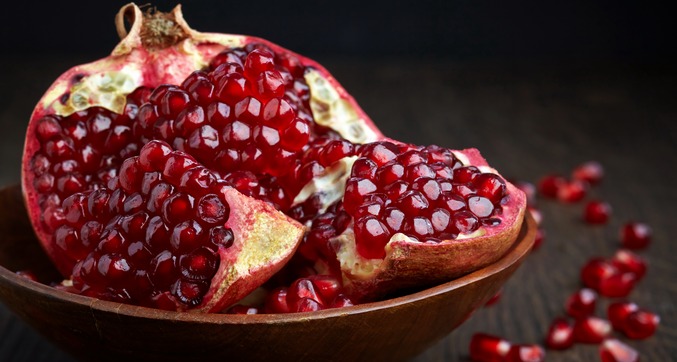 Eat pomegranate - don't throw away the crusts!