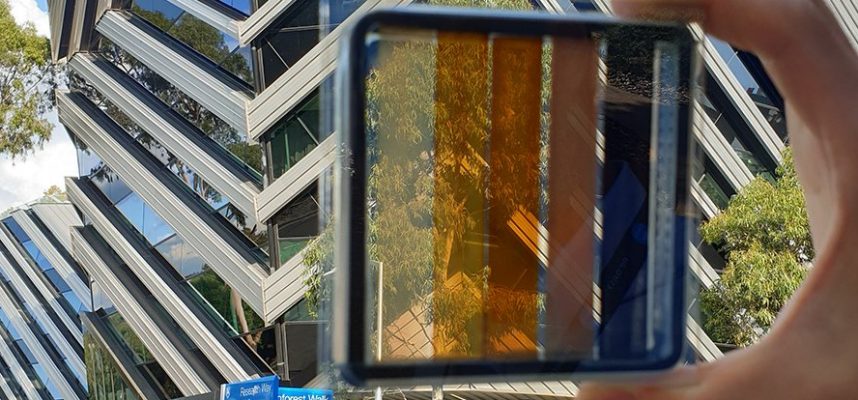 This new solar cell can be used in windows 