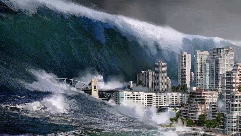 Giant waves will destroy the coast, scientists said