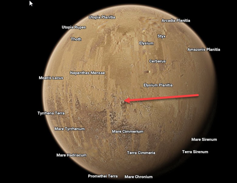 Google Space revealed a space base on Mars?