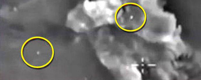 Aliens are watching the military operations in Syria and help Russia strike airstrikes