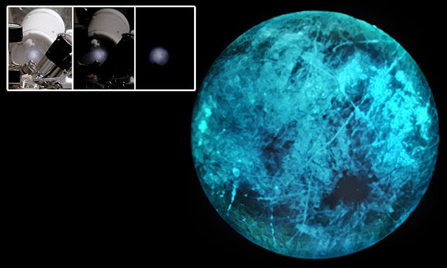 Exploration: Ice on Jupiter's moon Europa could literally glow in the dark 