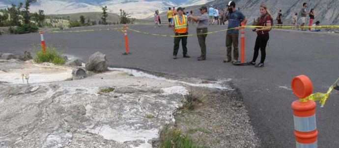 Yellowstone volcano waking up?