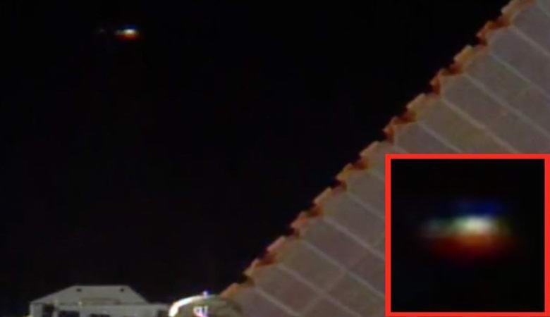 The ISS camera again captured an anomaly in the Earth’s orbit.