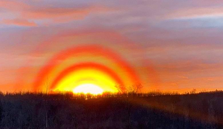 Canada captures the inexplicable rings around the sun