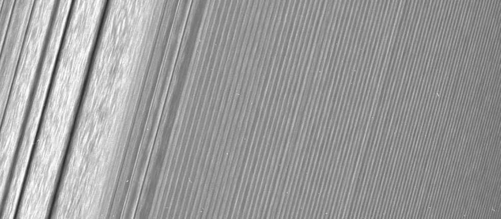 'Cassini' took one of the most detailed pictures of Saturn's rings 