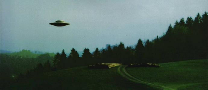 Aircraft of aliens over Uzhgorod