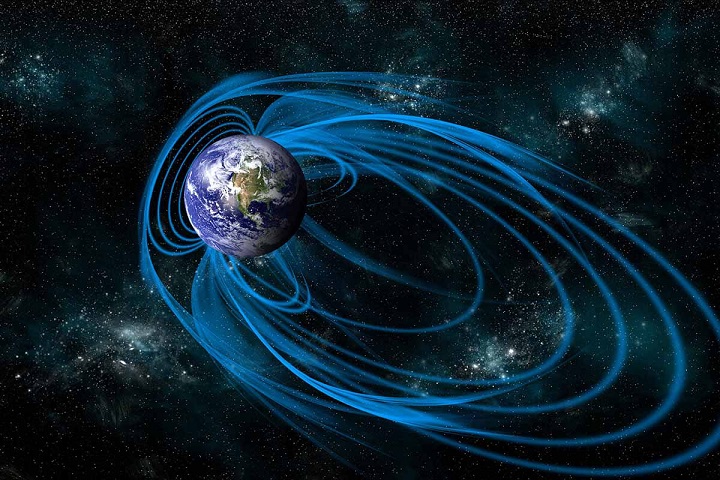 Earth's magnetic field has prepared for a coup