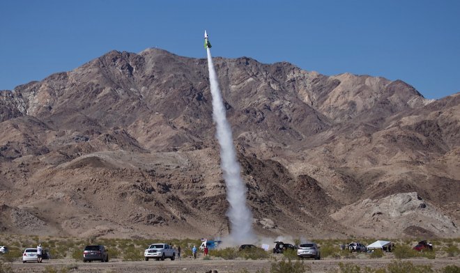 Mike Hughes crashed on a makeshift rocket, trying to prove that the Earth is flat