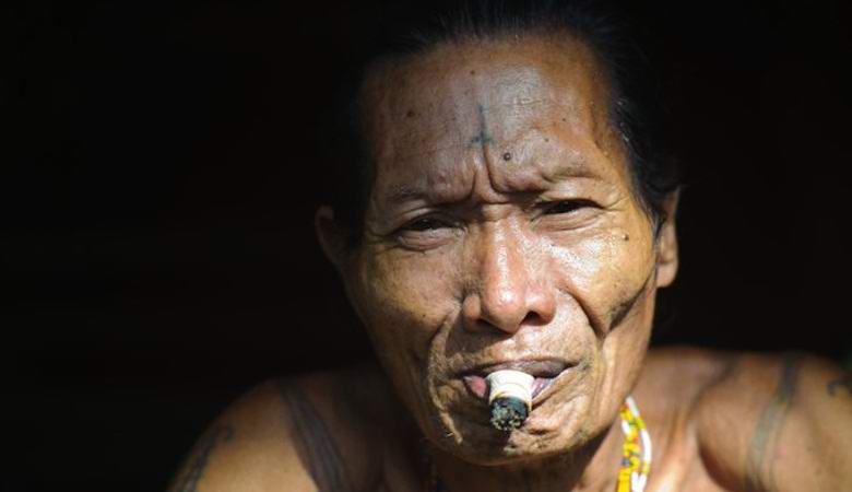 Malaysian sorcerer cooked during a magic ritual