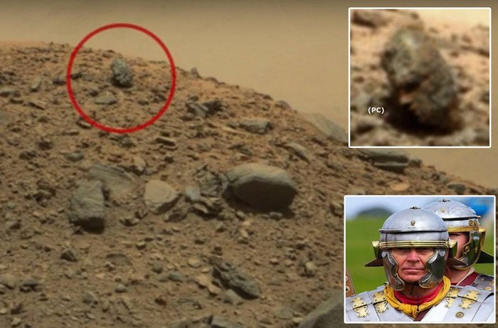 Martian finds or tricks of illusion?