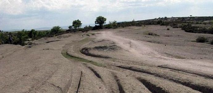 A million years ago cars traveled on our planet?