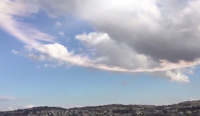 Mystical clouds and heavenly sounds in Jerusalem