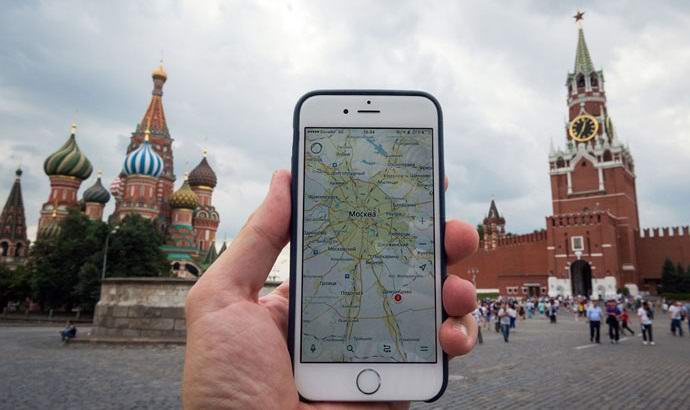 The Moscow Kremlin mysteriously suppresses GPS