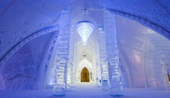 An amazing ice hotel will appear in Kamchatka