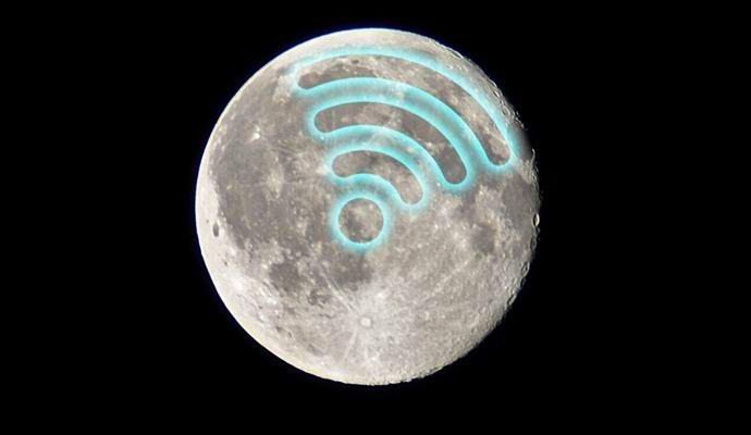 Wi-Fi appeared on the moon