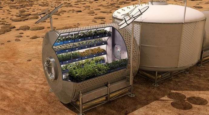 On Mars they want to create water farms