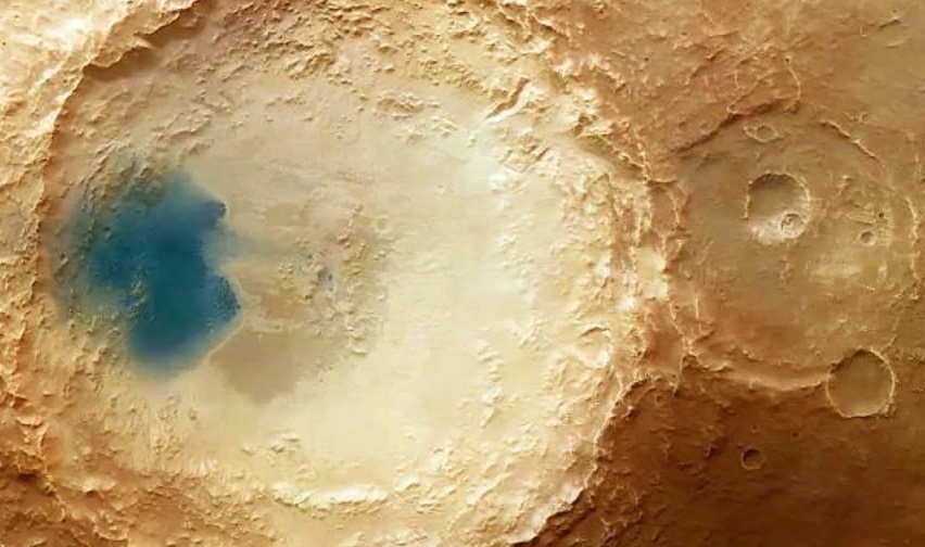 A brine forms on Mars, scientists say.