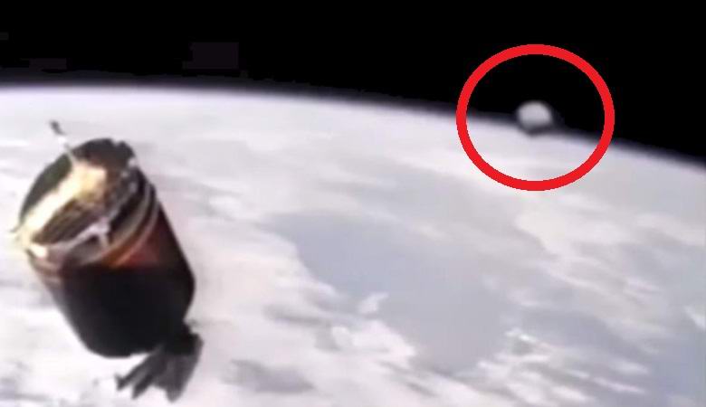 In the 1999 video, they found a flying metal ball.