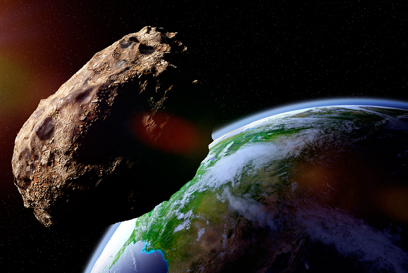 NASA: May 6, 2022, an asteroid the size of an Egyptian pyramid collides with the Earth
