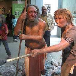 Neanderthals ate modern man