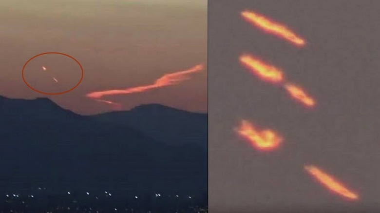 Something mysterious flashed in the sky over Chile