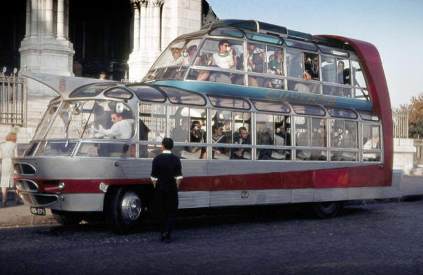 Funny bus bus, unusual