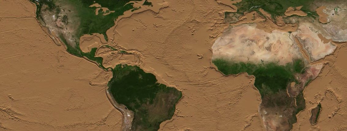 NASA's incredible simulation shows what the Earth will look like if the oceans dry up 