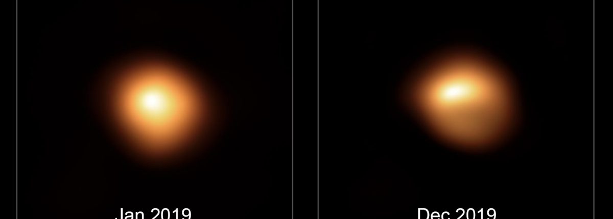 Extra large telescope captures unprecedented blackout of Betelgeuse 