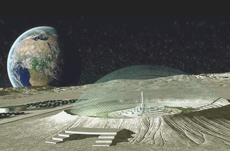 Another alien city found on the moon