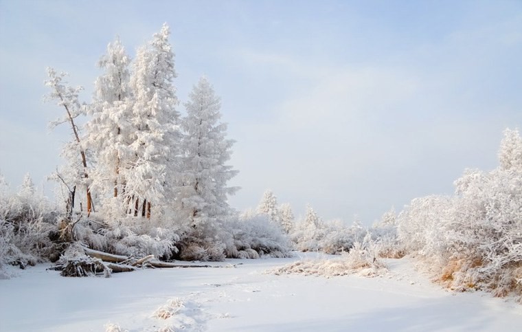 Oymyakon - a pole of cold