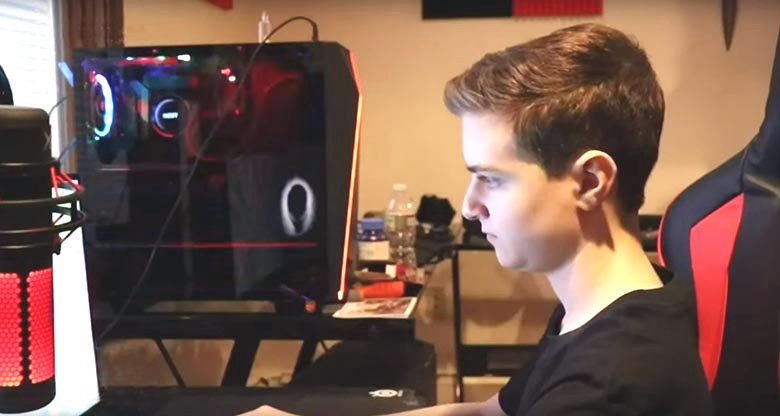 A father frees his son from school so that he completely concentrates on video games